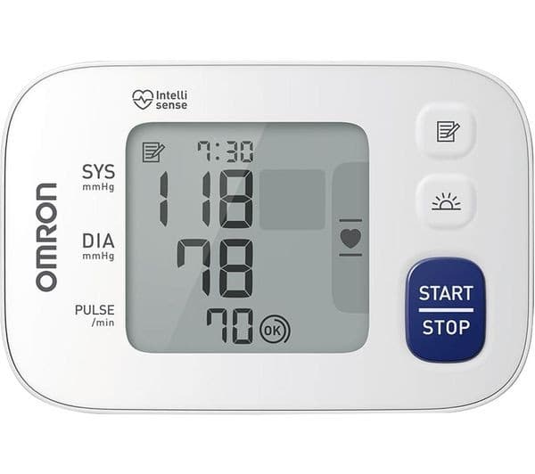 OMRON RS4 HEM-6181-E Wrist Blood Pressure Monitor - Image 2