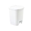 Whitefurze White 8L Pedal Bin thumbnail 1