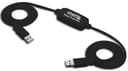 Plugable Technologies USB Transfer Cable, Unlimited Use, Transfer Data Between 2 Windows PC's, Compatible with Windows 11, 10, 7, XP, Bravura Easy Computer Sync Software Included thumbnail 1