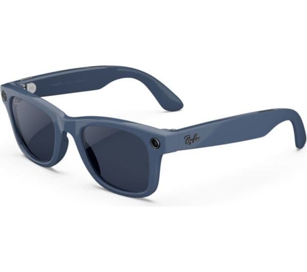 Ray-Ban Meta Wayfarer (Gen 2) Smart Glasses - Shiny Cosmic Blue, Clear to Sapphire Transitions Lenses - Standard - Image 1