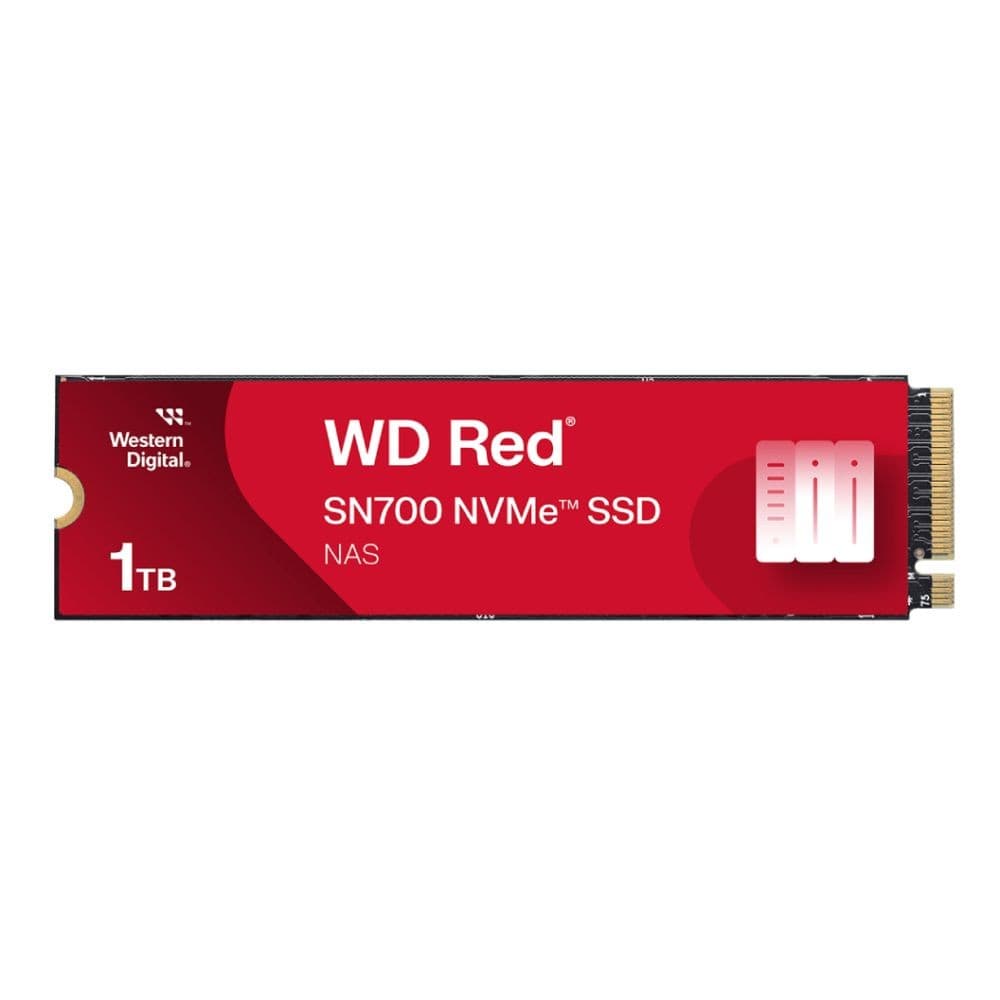 WD Red SN700 1TB NAS NVMe M.2 2280 SSD, High, Performance Storage for NAS Systems - Image 1