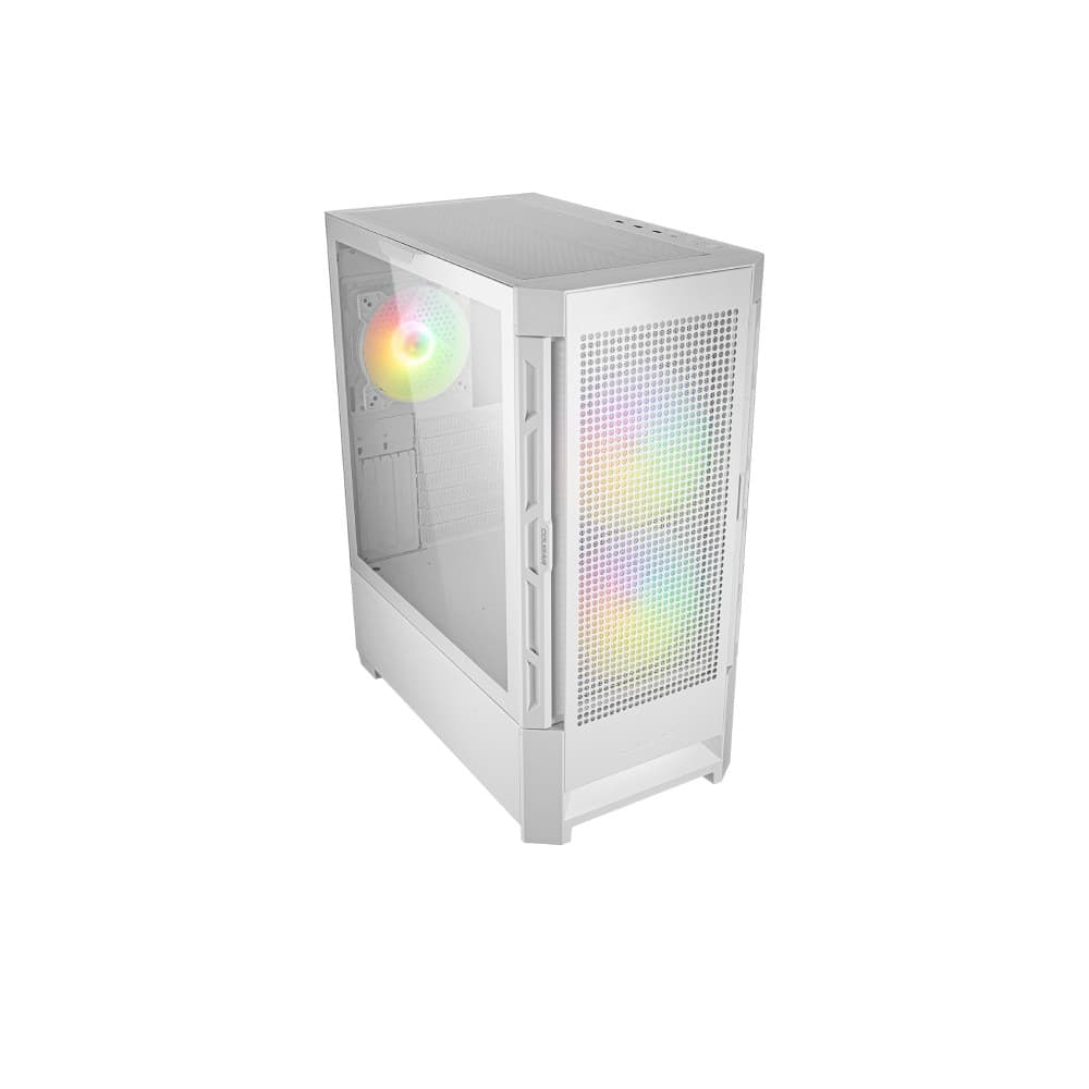 Cougar Duoface White ATX Micro ATX Tempared Glass White PC Case - Image 10