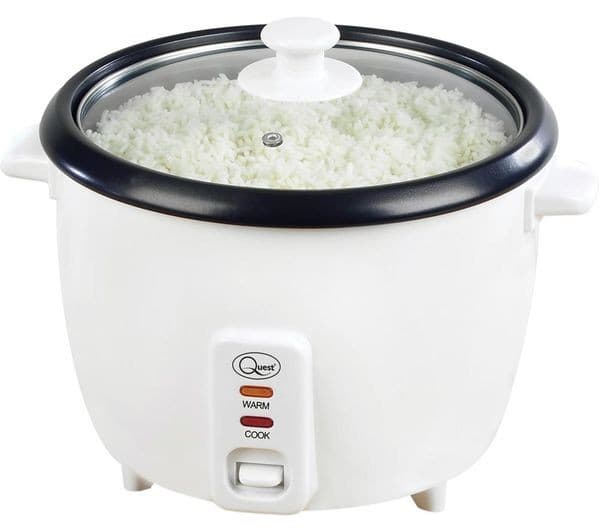 QUEST 35450 Rice Cooker - White - Image 1