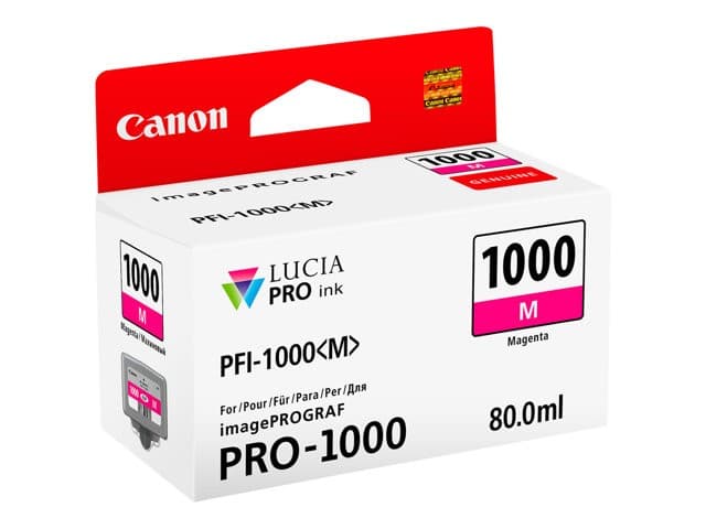 Canon PFI-1000 M - magenta - original - ink tank - Image 2