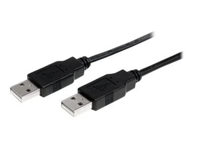StarTech USB 2.0 A to A Cable Black - Image 1
