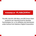 Western Digital Black SN850X with Heatsink M.2 2280 PCI Express 4.0 x4 NVMe Solid State Drive 1TB thumbnail 3