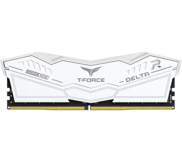 TEAMGROUP T-FORCE DELTA RGB 32 GB 8000 MHz DDR5 Memory Kit - 16 GB x 2, White - Image 2