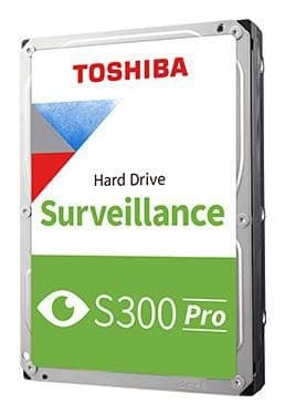 Toshiba S300 Pro Surveillance 8TB 3.5" SATA Internal Hard Drive - 7200RPM, 512MB Cache (MD10ADA800V)