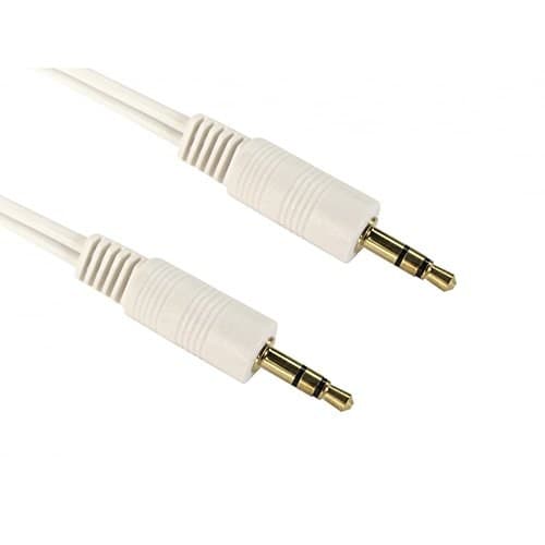 Bluecharge Direct 1,2 m 3,5 mm Jack a Jack Cable auxiliar Audio estéreo Cable auxiliar PC Coche ORO - Image 5