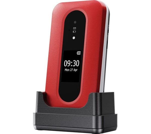 Doro Leva L30 4G Flip Phone - White - Image 9