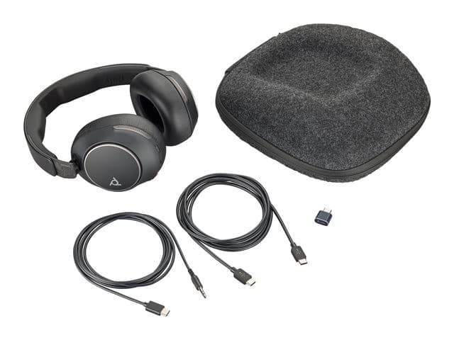 HP Poly Voyager Surround 80 UC - headset - USB-C via Bluetooth adapter - Image 8