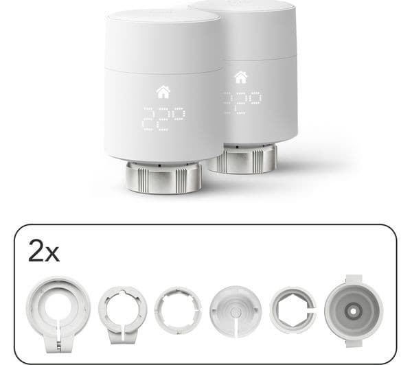 TADO V3+ Smart Radiator Thermostat Add-on - Pack of 2 - Image 3