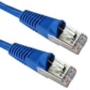 Cables Direct 3m Cat5e F/UTP (FTP) Shielded Patch Cable - Blue thumbnail 2