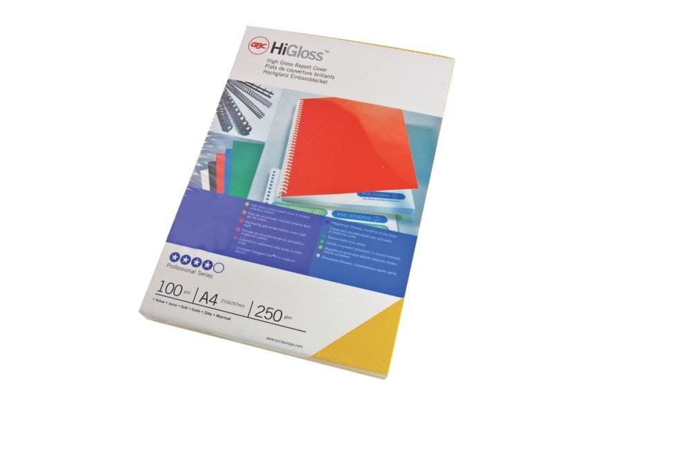Rexel CE020071 Gloss Covers - Image 1