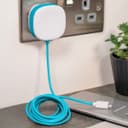 Juice 25W Type C Mains Wall Charger And Cable - Blue & White thumbnail 4