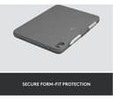 Logitech Combo Touch iPad Keyboard Case Grey thumbnail 2