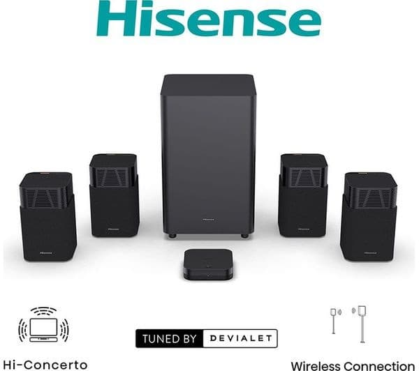 Hisense HT Saturn Soundbar Black - Image 3