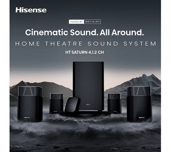Hisense HT Saturn Soundbar Black - Image 5