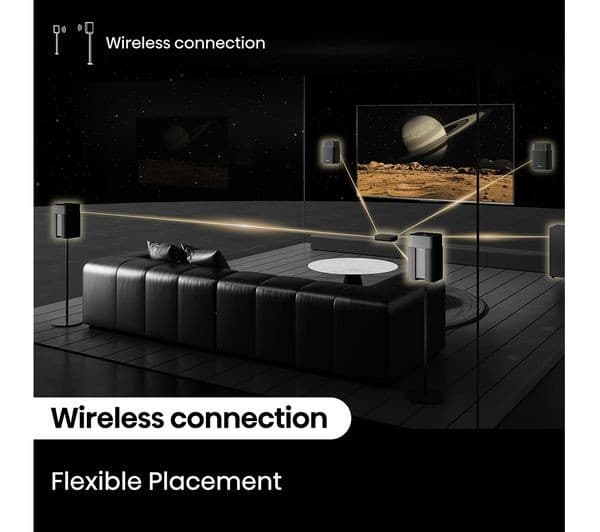 Hisense HT Saturn Soundbar Black - Image 8