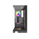 1st Player MIKU Mi8 Tempered Glass Mid Tower Gaming PC Case Black with 7x ARGB Fans thumbnail 3