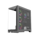 1st Player MIKU Mi8 Tempered Glass Mid Tower Gaming PC Case Black with 7x ARGB Fans thumbnail 5