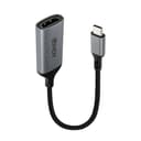 Lindy 43428 video cable adapter 0.15 m USB Type-C HDMI Grey thumbnail 1