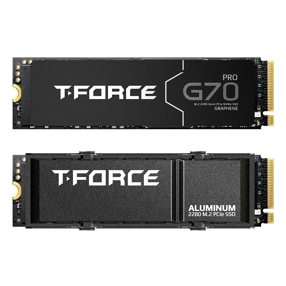 Team Group T-FORCE G70 PRO 4TB Graphene Heatsink M.2 2280 NVMe PCIe 4.0 Internal SSD - Image 2
