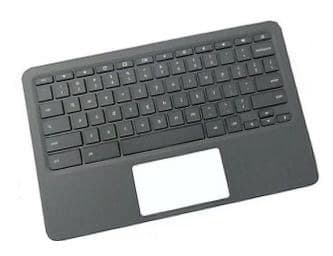 HP L92224-031 Top Cover with Keyboard & Touchpad (SR) for Chromebook 11A G6 - UK English Layout