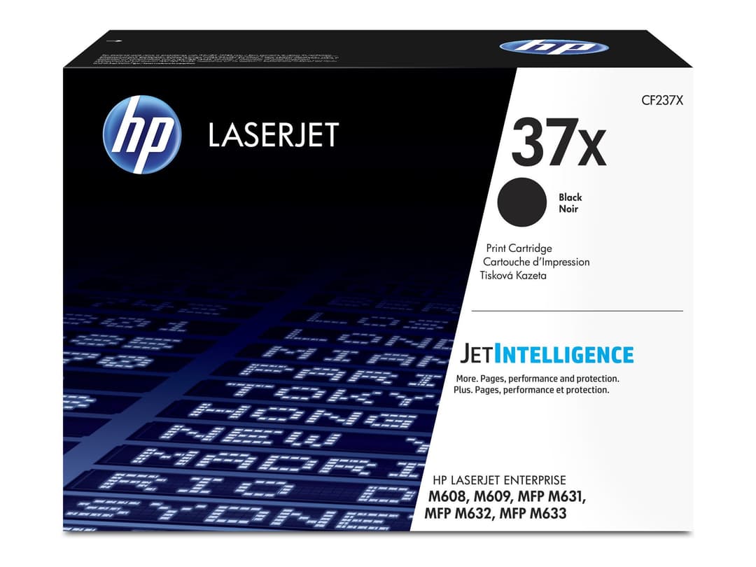 HP 37X - High Yield - black - original - LaserJet - toner cartridge (CF237X) - US government - Image 1