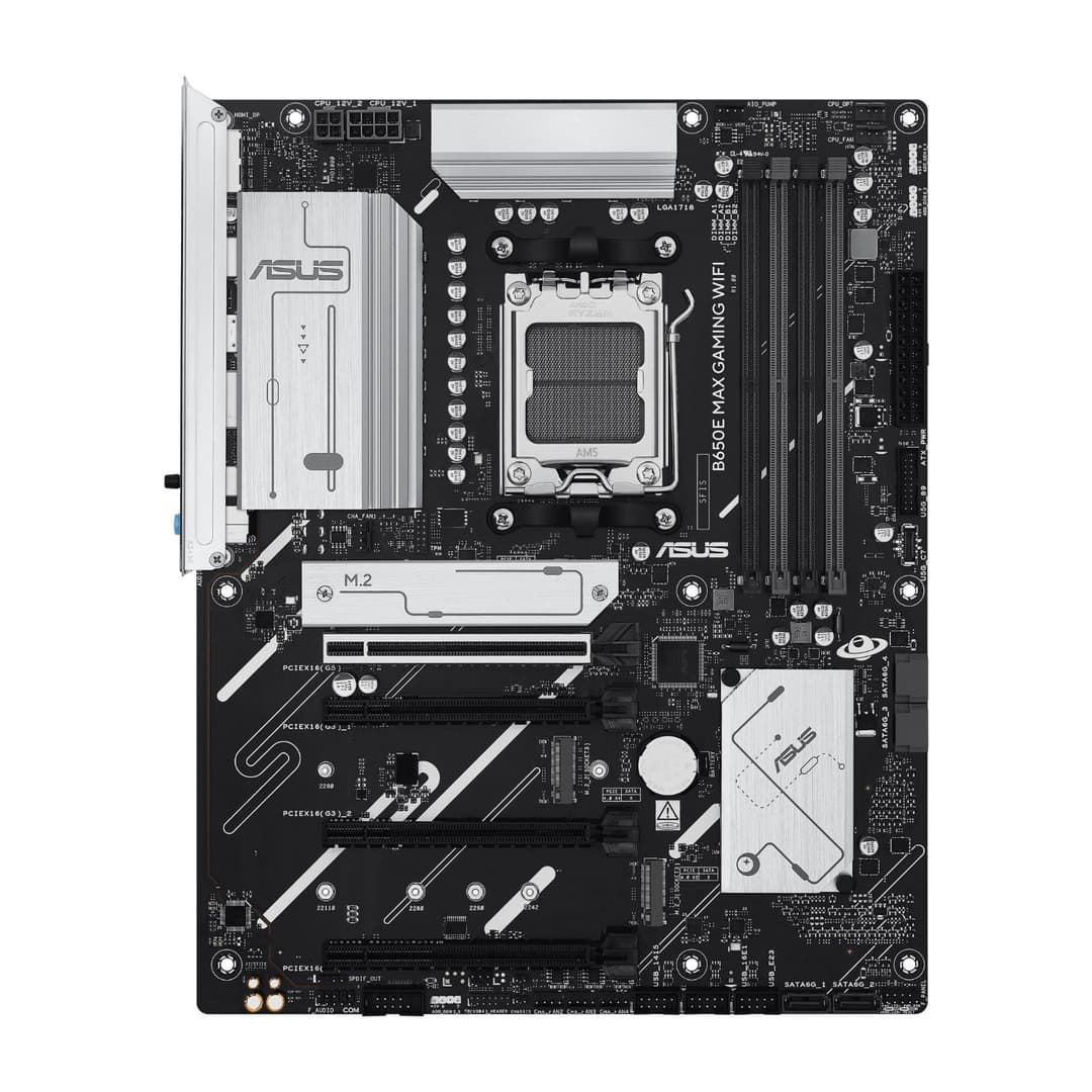 ASUS B650E MAX GAMING WIFI AMD B650 DDR5 ATX Socket AM5 Motherboard - Image 2