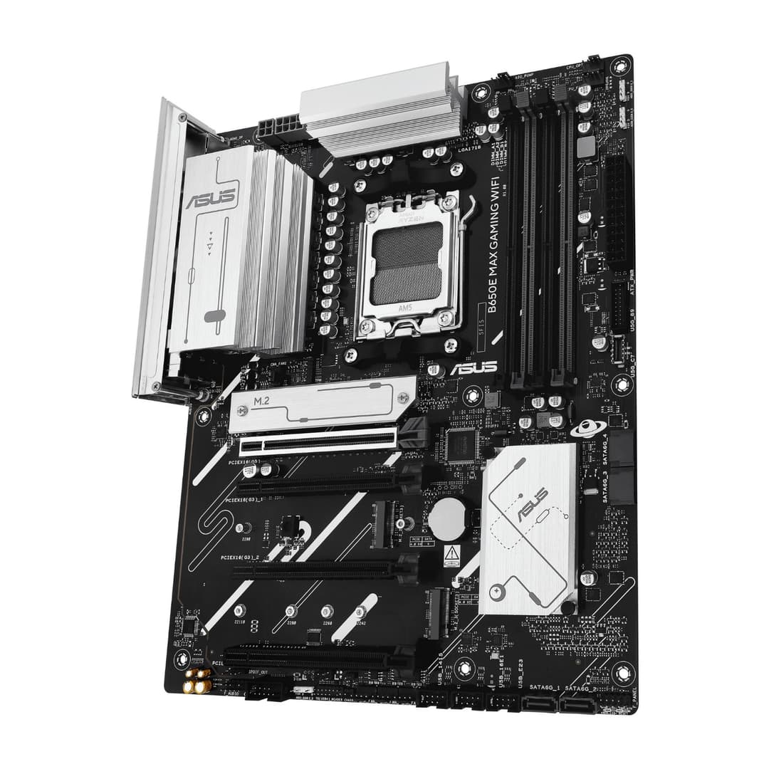 ASUS B650E MAX GAMING WIFI AMD B650 DDR5 ATX Socket AM5 Motherboard - Image 4