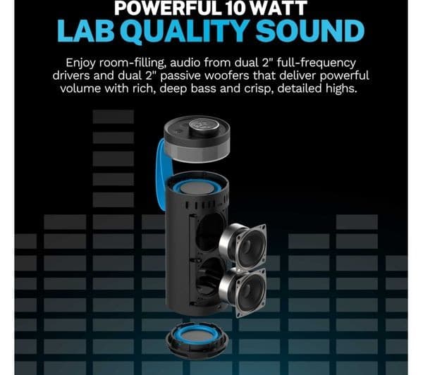 JLAB Go Party Portable Speaker Black - Image 2