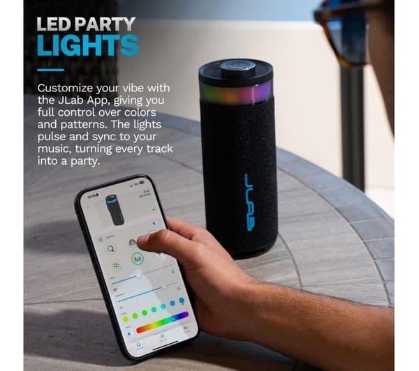 JLAB Go Party Portable Speaker Black - Image 3