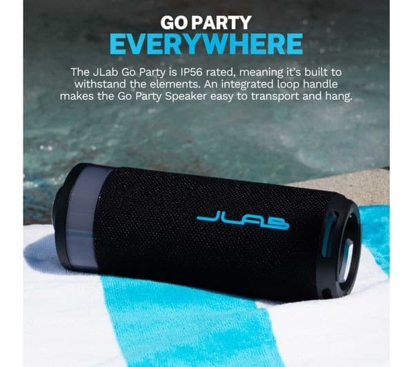 JLAB Go Party Portable Speaker Black - Image 6