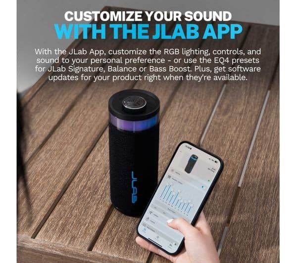 JLAB Go Party Portable Speaker Black - Image 7