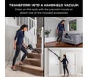 SHARK Anti Hair Wrap with Pet Tool HZ500UKT Upright Bagless Vacuum Cleaner - Grey & Rose Gold thumbnail 7