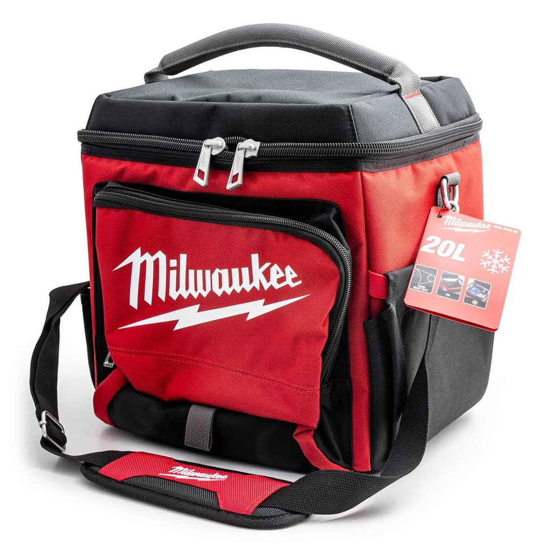 Milwaukee 4932464835 Insulated Jobsite Cooler Bag - Red - Image 1