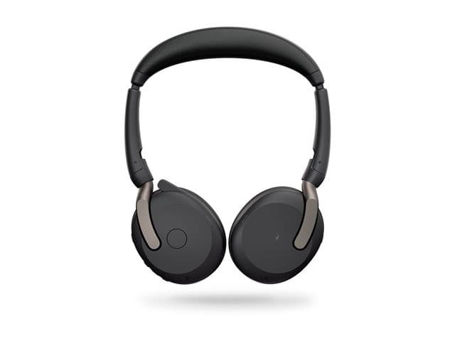 Jabra Evolve2 65 Flex UC Stereo Wireless Headset - Black - USB-A - Image 2