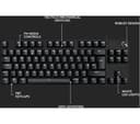 Logitech G413 SE TKL Gaming Keyboard Black thumbnail 7