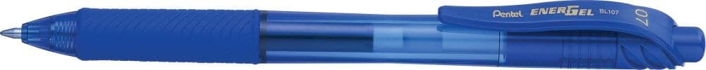 Pentel Energel X 12 Pack Blue Gel Retractable Rollerball 0.7mm Tip