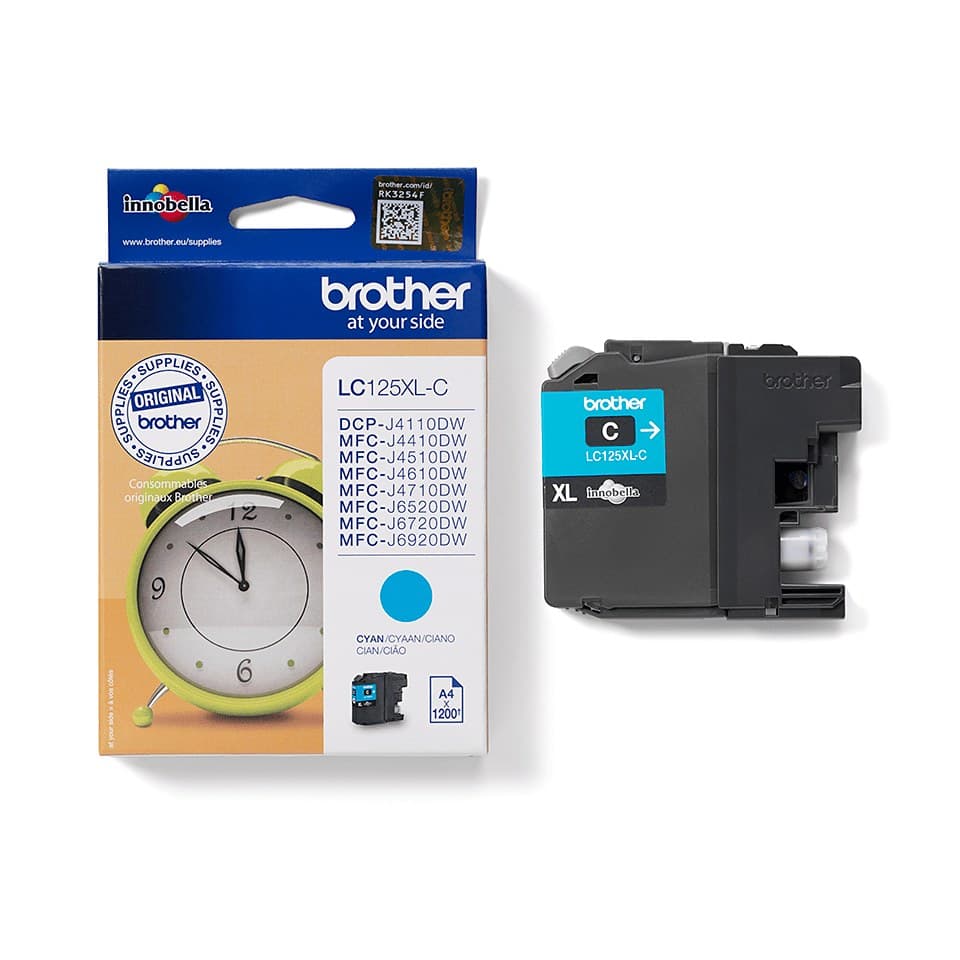 Brother LC-125XLC ink cartridge 1 pc(s) Original Cyan - Image 2