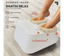 SHARPER IMAGE Shiatsu Foot Massager - White thumbnail 1
