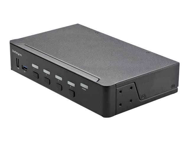 StarTech 4 Port HDMI KVM Switch 4K Black