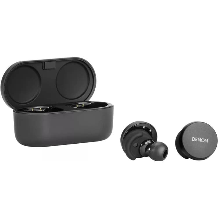 Denon PerL Wireless Earbuds Black - Image 1