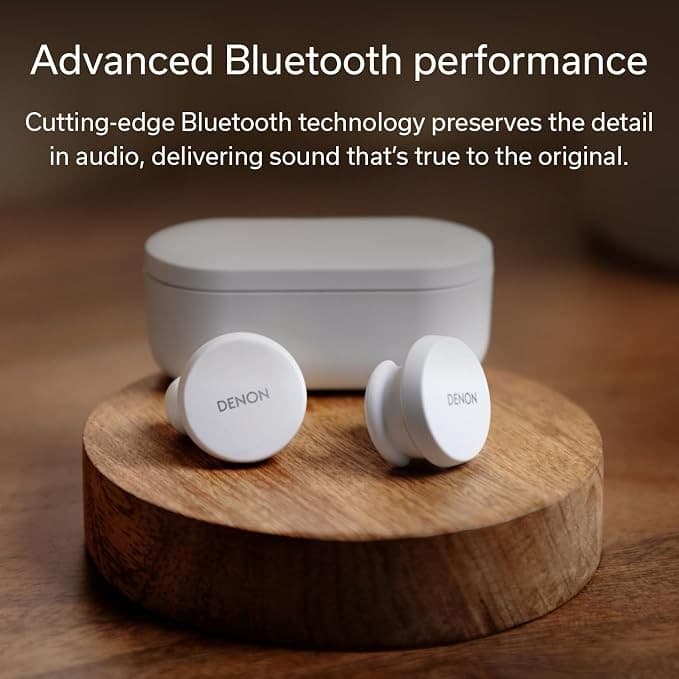 Denon PerL Wireless Earbuds Black - Image 4