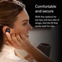 Denon PerL Wireless Earbuds Black thumbnail 7