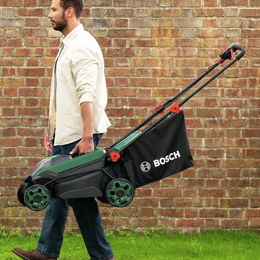 Bosch Rotak 38cm Electric Cordless Rotary Lawnmower - 36V - Image 5