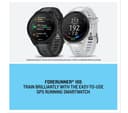 Garmin Forerunner 165 43mm GPS Running Smartwatch - Mist Grey/Whitestone thumbnail 7