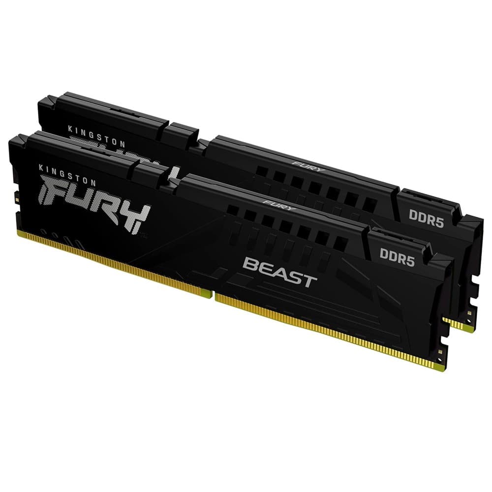 Kingston FURY Beast Black DDR5 5600MT/s CL36 Desktop Memory Kit KF556C36BBEK2-32 - 32GB (2 x 16GB) - Image 3