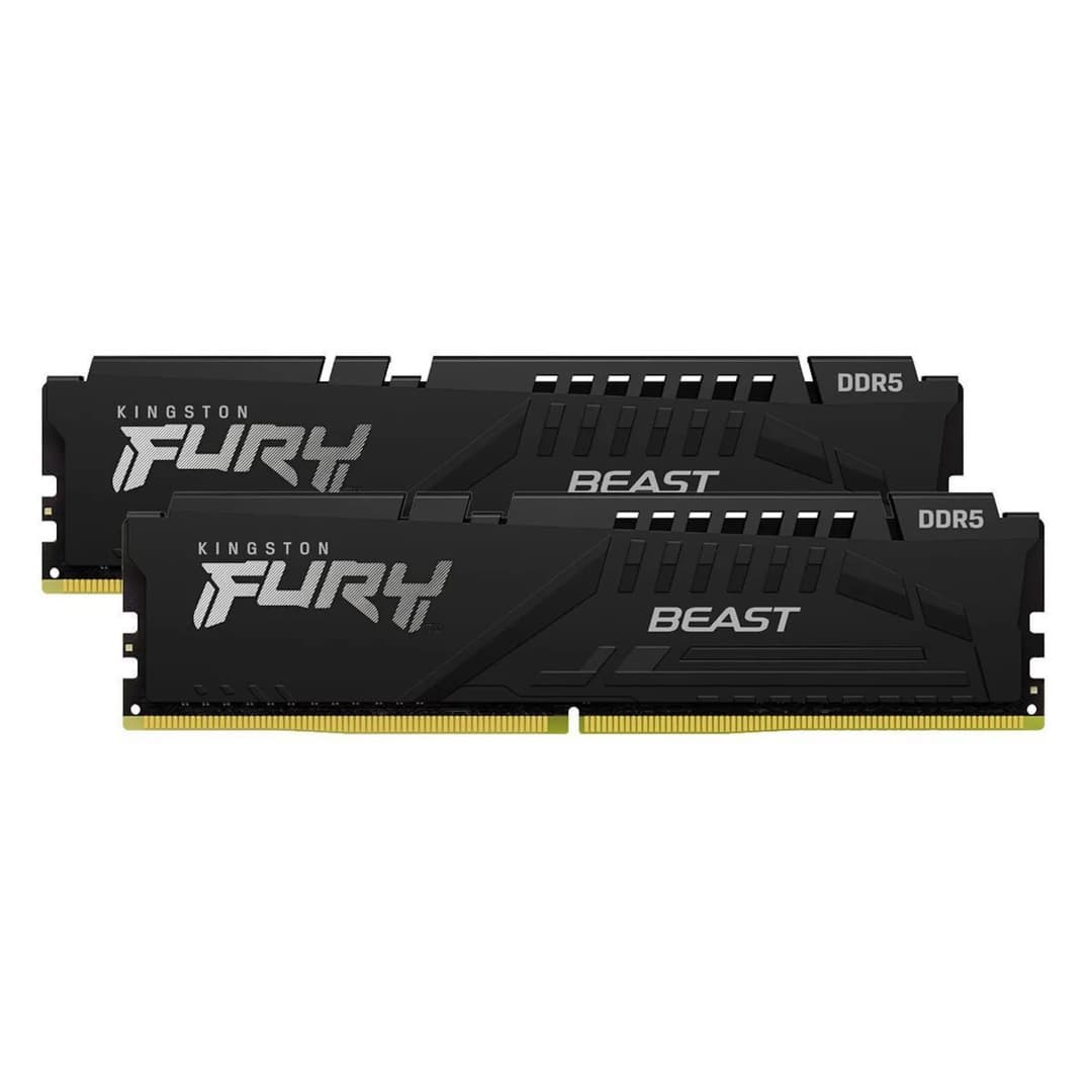 Kingston FURY Beast Black DDR5 5600MT/s CL36 Desktop Memory Kit KF556C36BBEK2-32 - 32GB (2 x 16GB) - Image 6